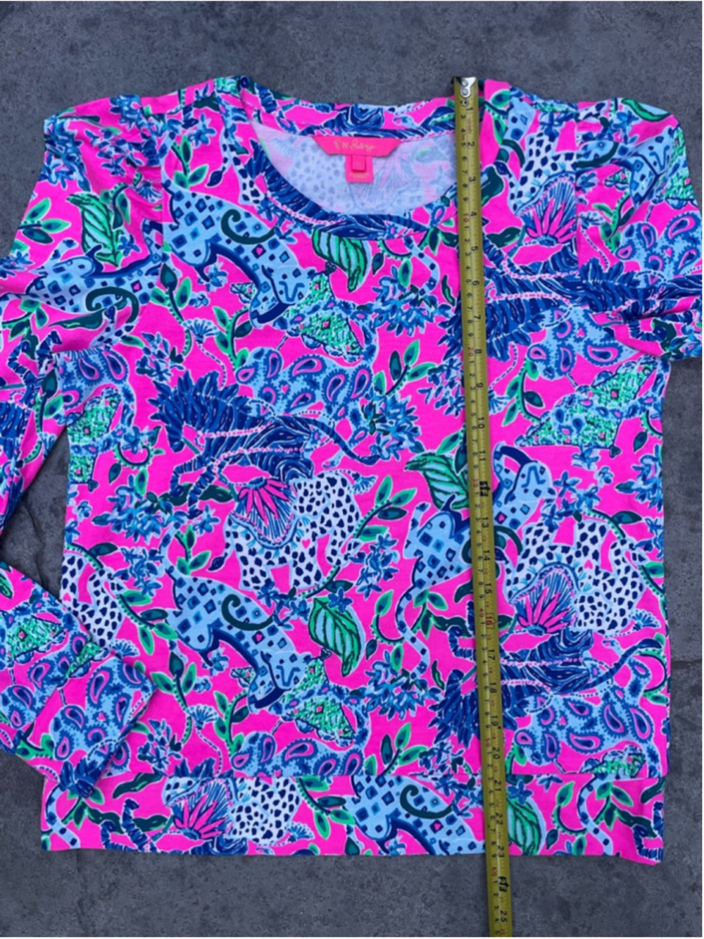 Lilly Pulitzer Jungle Print Sweatshirt | Size Small - Picture 5 of 6